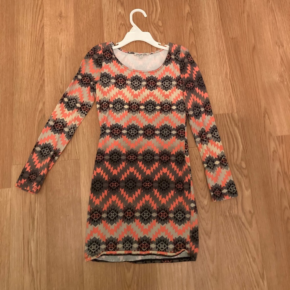 Bodycon Patterned Dress